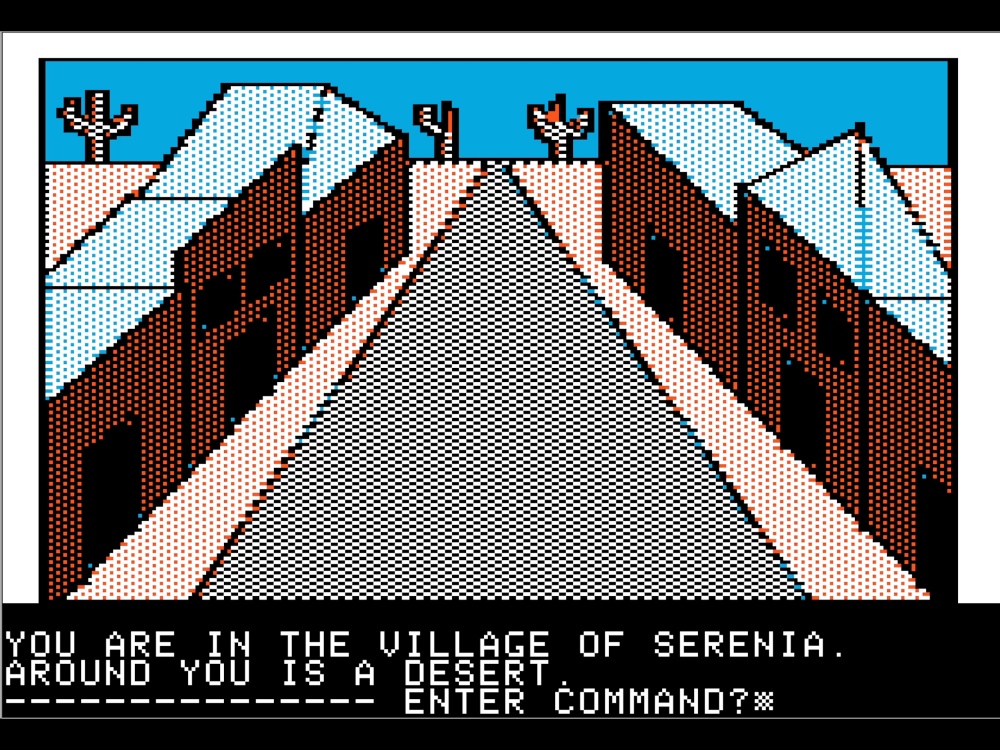 Gameplay of Wizard And The Princess for Apple II